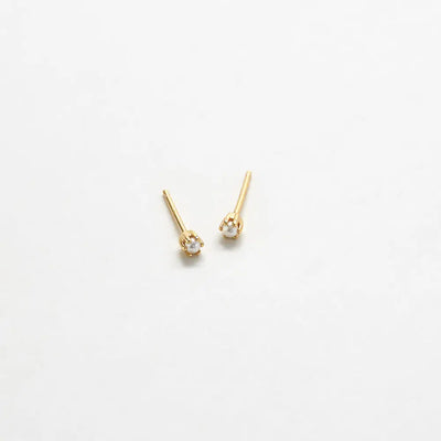 Gold and Pearl Studs